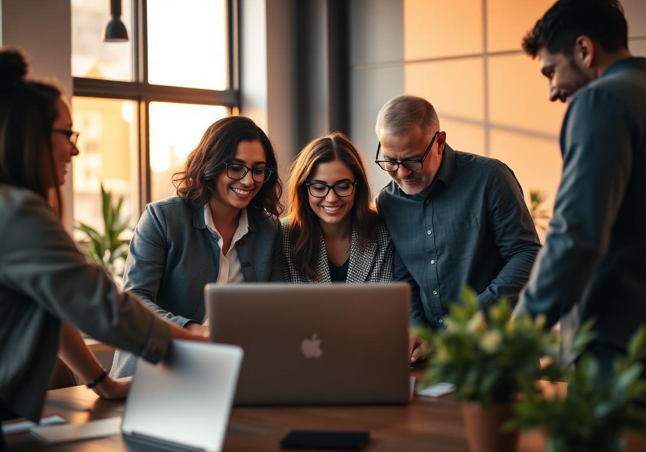 ScaleUp marketing team collaborating